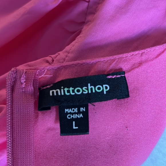 Mittoshop Bubble sleeve peplum top szL - Picture 11 of 16